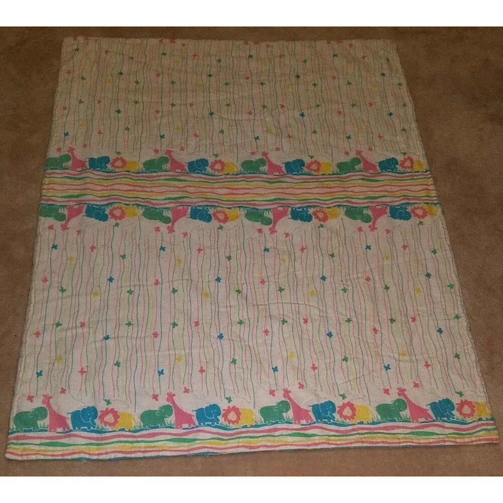 Handmade vintage pastel